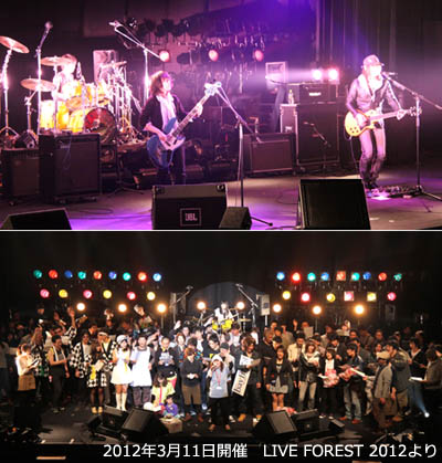 LIVE FOREST 2012の様子